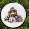 Кавалер Кінг Чарльз Спанієль. Cavalier King Charles Spaniel Набір для вишивання хрестиком AVA P037