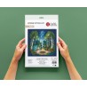 Табір у лісі. Camp in the Forest Набір для вишивання хрестом AVA P038