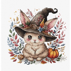ПЕРЕДЗАМОВЛЕННЯ Чарівний кролик восени. Magic Bunny in Autumn Набір для вишивання хрестиком AVA P075