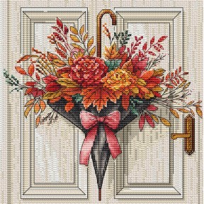 ПЕРЕДЗАМОВЛЕННЯ Осінній декор. Autumnal Decor Набір для вишивання хрестиком AVA P081