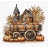 Осінній візок. Autumn Cart Набір для вишивання хрестиком AVA P078