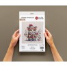 Маленька мишка з шарфом. Little Mouse with Scarf Набір для вишивання хрестиком AVA P095