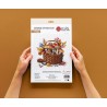 Кошик осінніх грибів. Basket of Autumn Mushrooms Набір для вишивання хрестиком AVA P097
