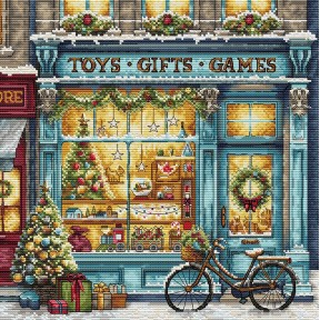 ПРЕДЗАКАЗ Магазин подарков. The Gift Shop Набор для вышивания крестом AVA P108