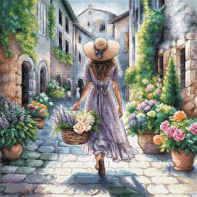 ПРЕДЗАКАЗ Аромат цветов. The Scent of Flowers Набор для вышивания крестом AVA P110