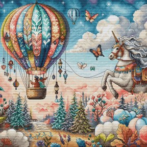 ПРЕДЗАКАЗ Мир снов. The world of dreams Набор для вышивания крестом AVA P138
