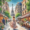 Из Парижа с любовью. From Paris with Love Набор для вышивания крестом AVA P126
