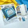 Янгол-покровитель Набір для вишивки у змішаній техніці на пластиковій канві VOLOSHKA YuMI_049