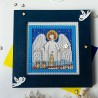 Янгол-покровитель Набір для вишивки у змішаній техніці на пластиковій канві VOLOSHKA YuMI_049