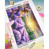 Дівчина з лавандою Схема для вишивання бісером Biser-Art A774ба