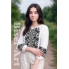 Женская вышиванка (лён) Заготовка для вышивки бисером или нитками Biser-Art SZ67ба-л
