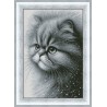 Персидский кот Электронная схема для вышивания крестиком Инна Холодная К-144