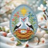 Лелеки Електронна схема для вишивання хрестиком Ксенія Вознесенська СХ-126КВ