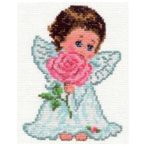 Набор для вышивки крестом Алиса 0-13 Ангелок любви