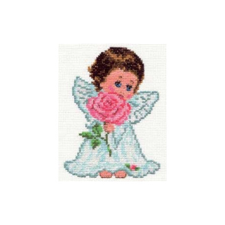 Набор для вышивки крестом Алиса 0-13 Ангелок любви фото