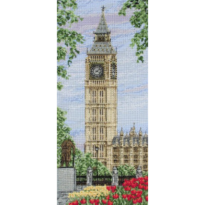 Набор для вышивания Anchor PCE0803 Westminster Clock / Вестминстерские Часы 