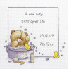 Набор для вышивания Anchor FRC96 Bath Time Birth Sampler /