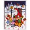 Набор для вышивания Anchor 03504 Calendar Santa & Childrens