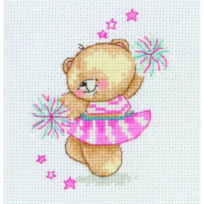 Набор для вышивания Anchor FRC226 Little Cheerleader / Маленькая болельщица  