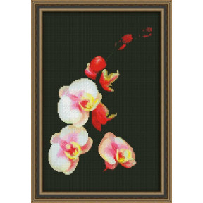 Набор для вышивки крестом Юнона 0118 Розовая орхидея
