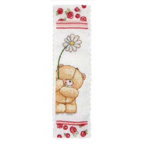 Набір для вишивання Anchor FRC2003 Floral - Bookmark / Закладка Квіткова