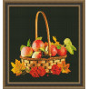 Набір для вишивки хрестиком Юнона 0119 Яблука і горобина фото
