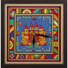 Набір для вишивки хрестиком Panna Ч-1562 Годинники з замком фото