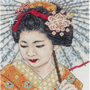 Набор для вышивания Anchor MAIA 05031  Geisha Portrait/ Портрет Гейши 