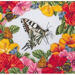 Набір для вишивання Anchor MAIA 01225 Spring Butterflies / Весняні метелики