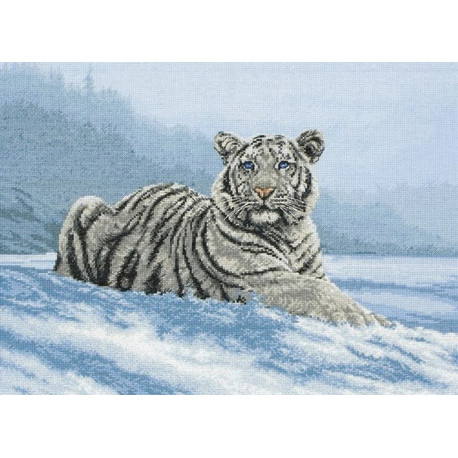 Набор для вышивания Anchor MAIA 01011 Siberian Tiger/Сибирский
