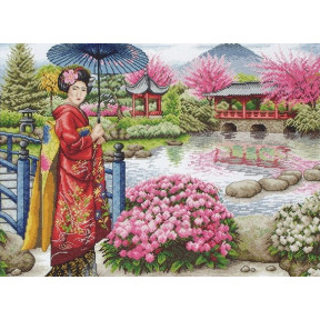 Набор для вышивания Anchor MAIA 01024  The Japanese Garden/Японский сад  