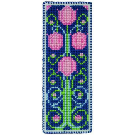 Набор для вышивания Anchor PCE5013 Art Nouveau Tulip Bookmark /