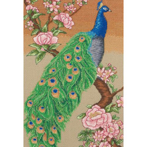 Набор для вышивания Anchor MAIA 01208  Majestic Peacock/Магический павлин  