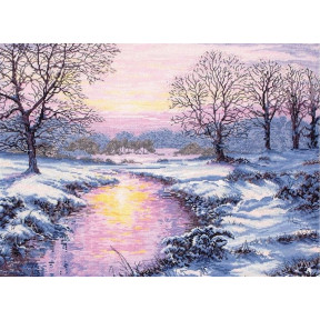 Набор для вышивания Anchor MAIA 01013 Winter Sunset/Зимний закат 