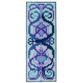 Набор для вышивания Anchor PCE5012  Art Nouveau Bookmark /Закладка Арт нуво  