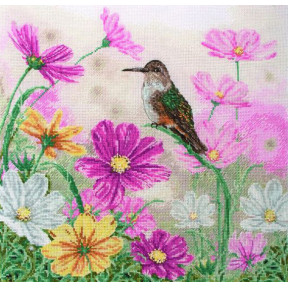 Набір для вишивання Anchor MAIA 01218 Bird and Floral / Птах і квіти