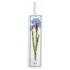Набор для вышивания Anchor PCE5002  Iris Bookmark /Закладка Ирис  