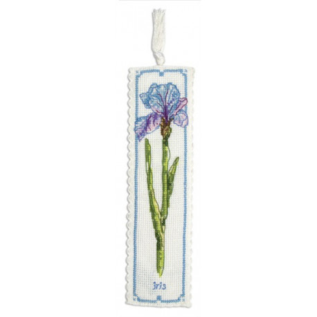 Набор для вышивания Anchor PCE5002 Iris Bookmark /Закладка Ирис