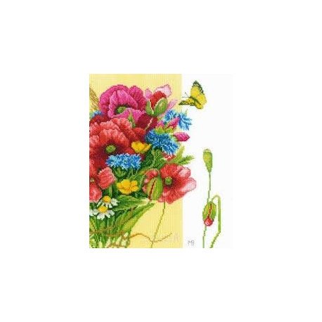 Набір для вишивання Lanarte PN-0144524 Poppies / Маки фото