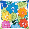 Набір для вишивки подушки Чарівниця Z-45 Літні квіти фото