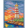 Набор для вышивки крестом Panna ГМ-1826 Крымский маяк фото