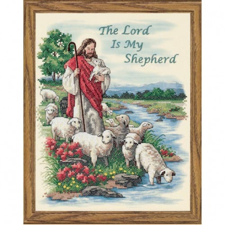 Набор для вышивания Dimensions 03222 The Lord is My Shepherd
