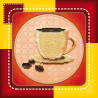 Набор для вышивания бисером Абрис Арт АМ-004 Кофе фото