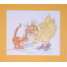 Набір для вишивання Design Works 2722 Kitty dinner фото