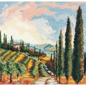 Набор для вышивания Anchor MAIA 01191  Valley Vineyard/Виноградники Вэлли  