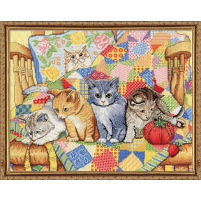 Набір для вишивання Design Works 2922 Rocking Chair Kittens