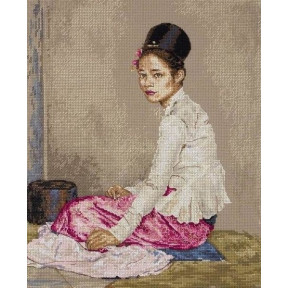 Набір для вишивання Anchor MAIA 01146 Burmese Silk / Бірманський шовк