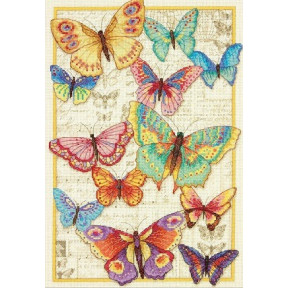 Набор для вышивания  Dimensions 70-35338 Butterfly Beauty/Красота бабочек 