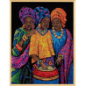 Набор для вышивания Dimensions 35254 Yoruban Beauties фото