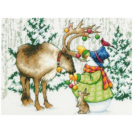 Набір для вишивання Dimensions 70-08947 Ornamental Reindeer /